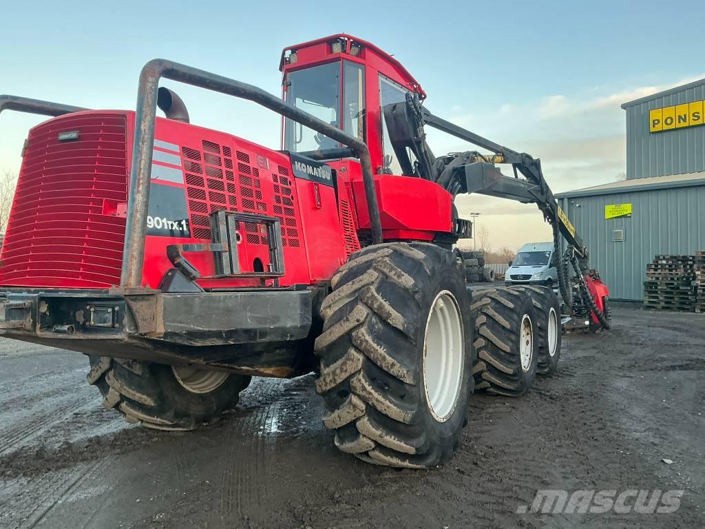 Komatsu 901 TX Harvester