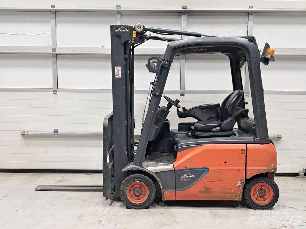 Linde E16P-02 Elektro Stapler
