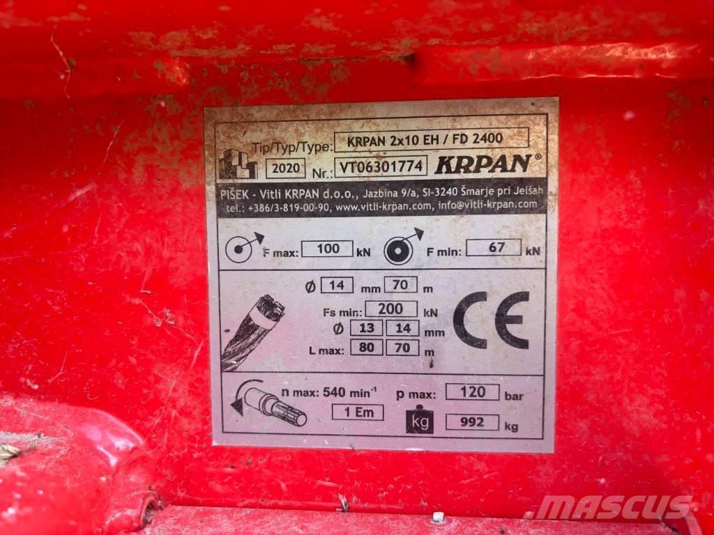 Krpan 2x10EH Harwarder