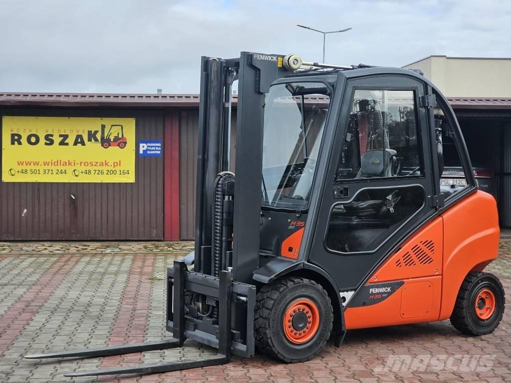 Linde H35D-02 Diesel Stapler