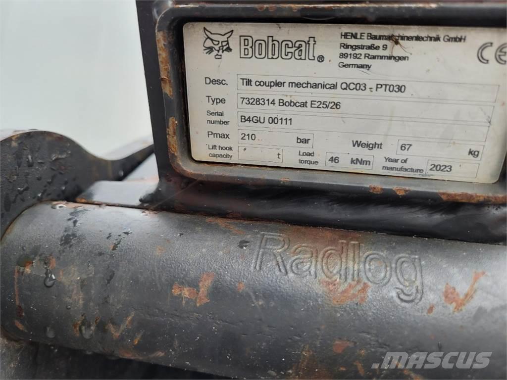 Bobcat E27 Minibagger < 7t
