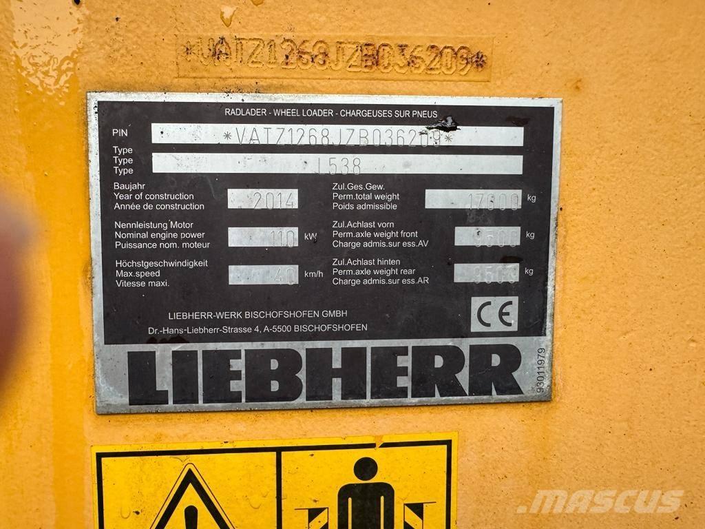 Liebherr L 538 Radlader