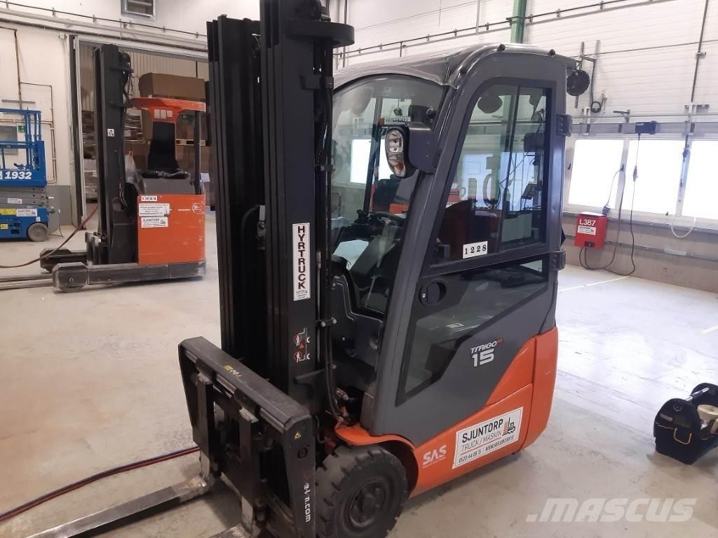 Toyota 8FBE15T Elektro Stapler