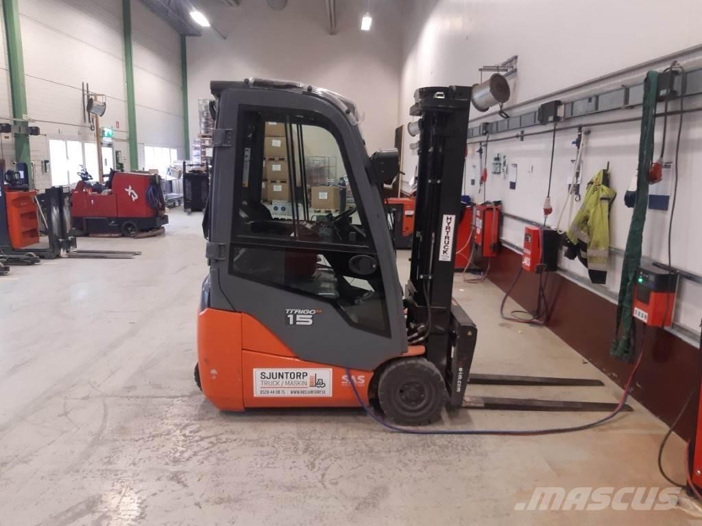 Toyota 8FBE15T Elektro Stapler