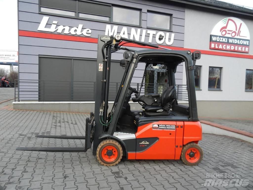 Linde E16P-02 Elektro Stapler
