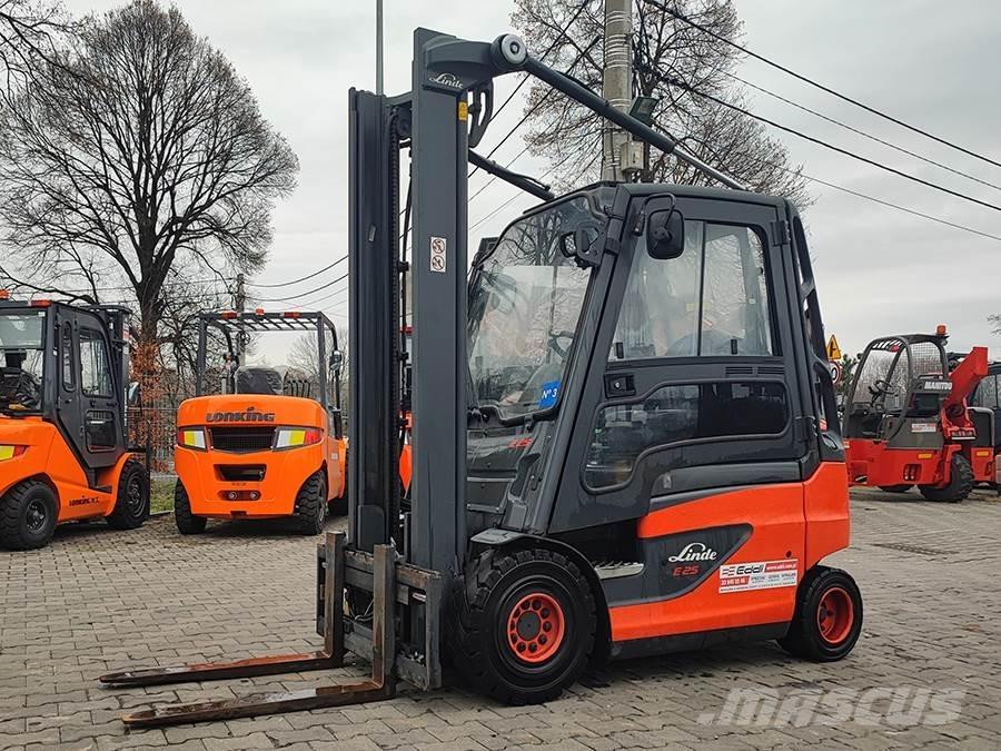 Linde E25-01 Elektro Stapler