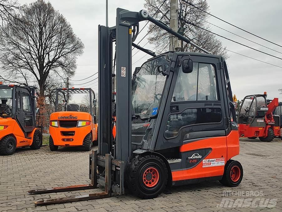 Linde E25-01 Elektro Stapler