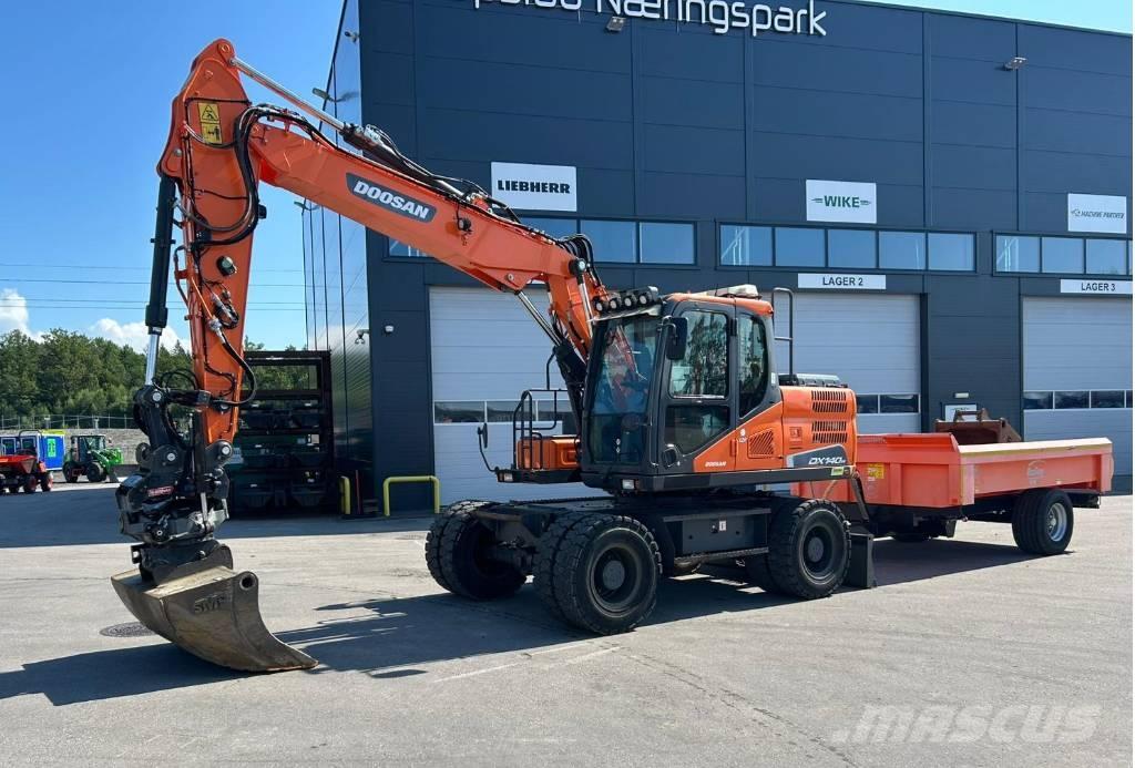 Doosan DX 140 W-5 Mobilbagger