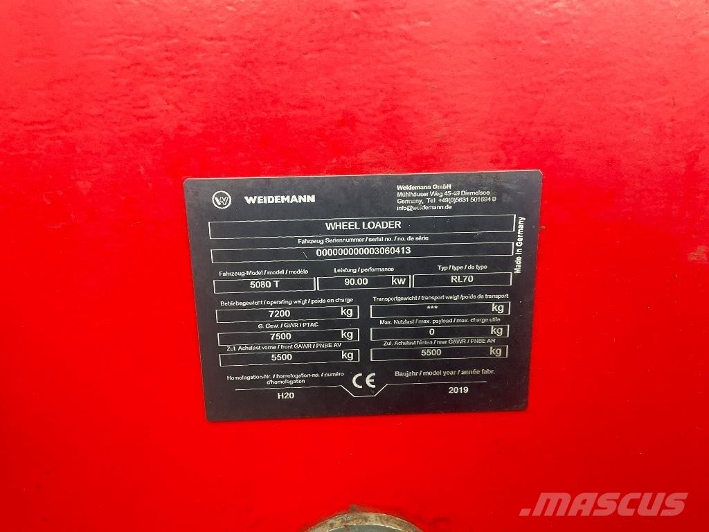 Weidemann 5080T Teleskop-Radlader