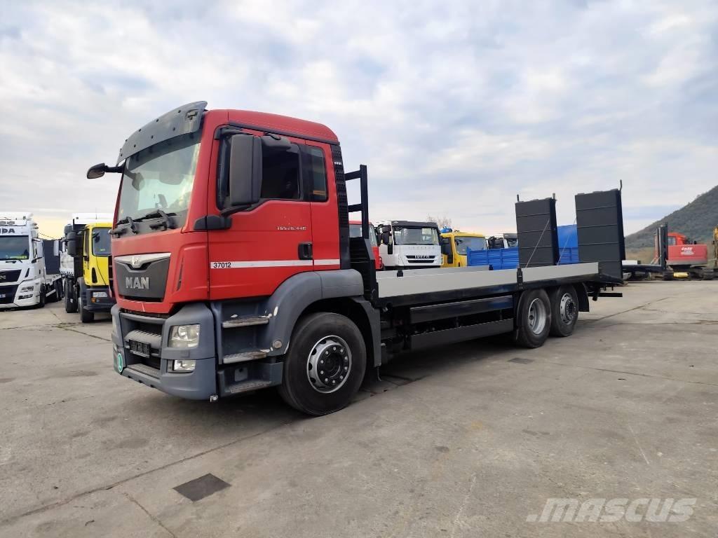 MAN TGS 26.440 Pritschenwagen mit Seilwinde