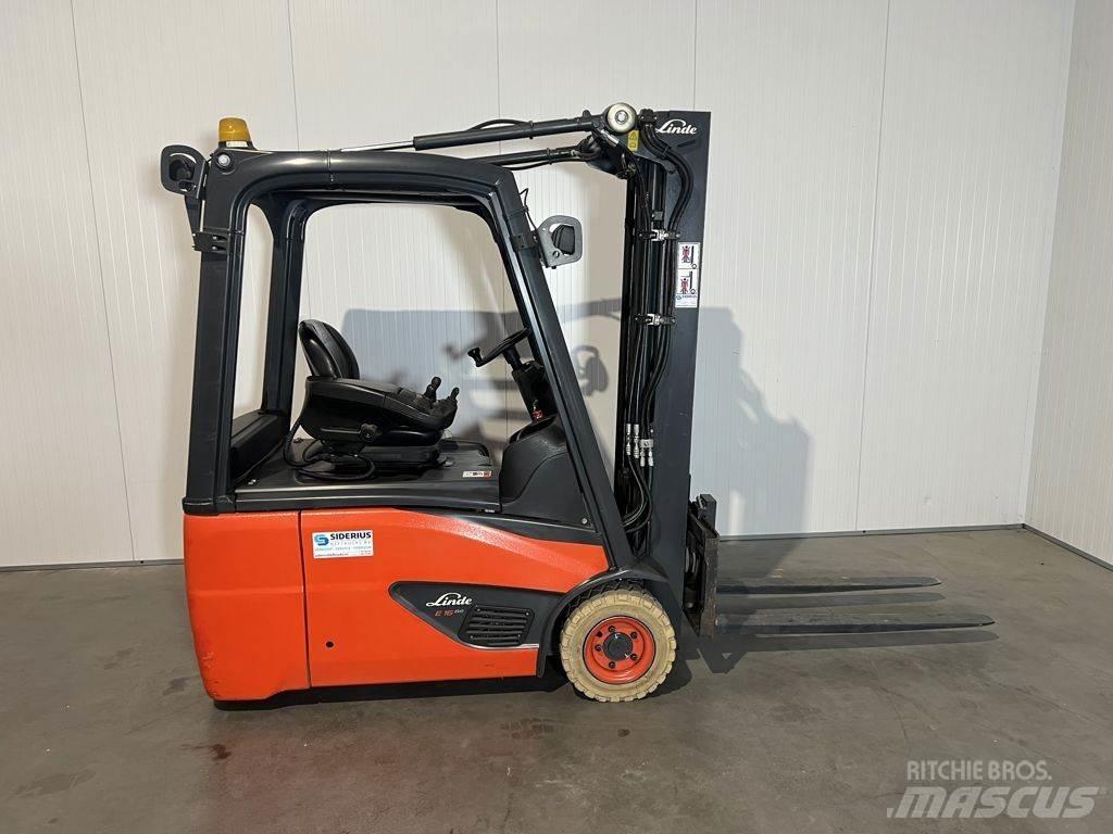 Linde E16-02 Elektro Stapler
