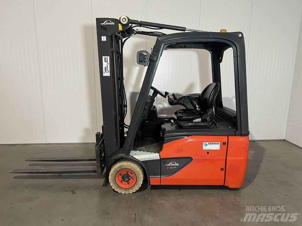Linde E16-02 Elektro Stapler