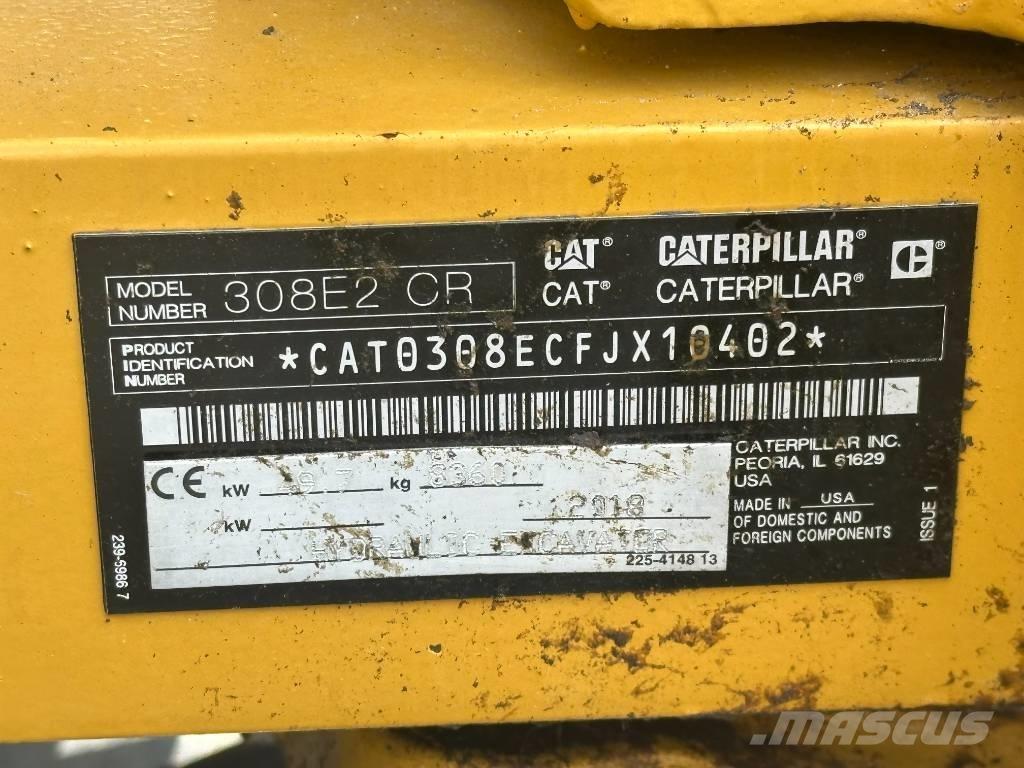 CAT 308 E 2 CR Midibagger  7t - 12t