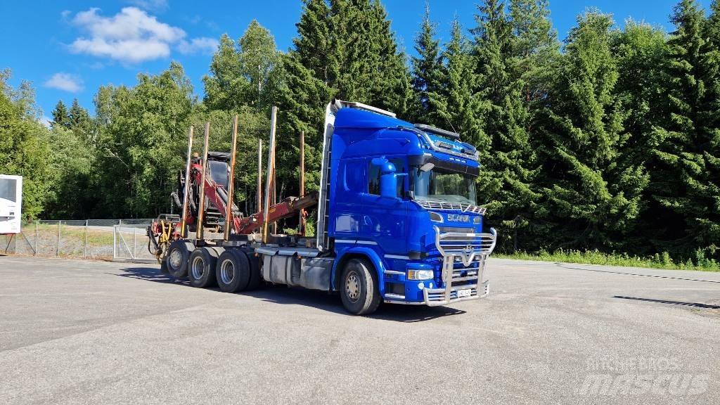 Scania R730 8x4*4 Holzfahrzeuge
