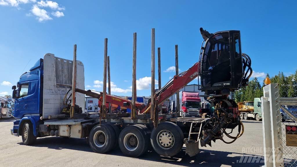 Scania R730 8x4*4 Holzfahrzeuge