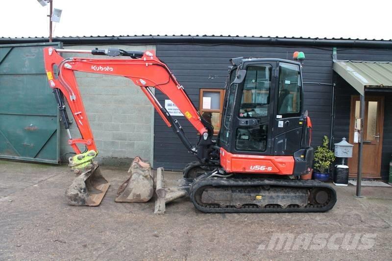 Kubota U 56-5 Minibagger < 7t