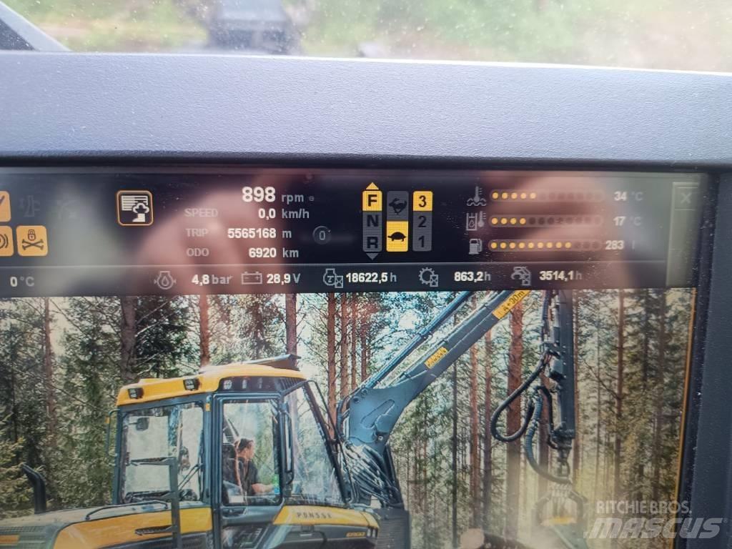 Ponsse Ergo 6W Harvester