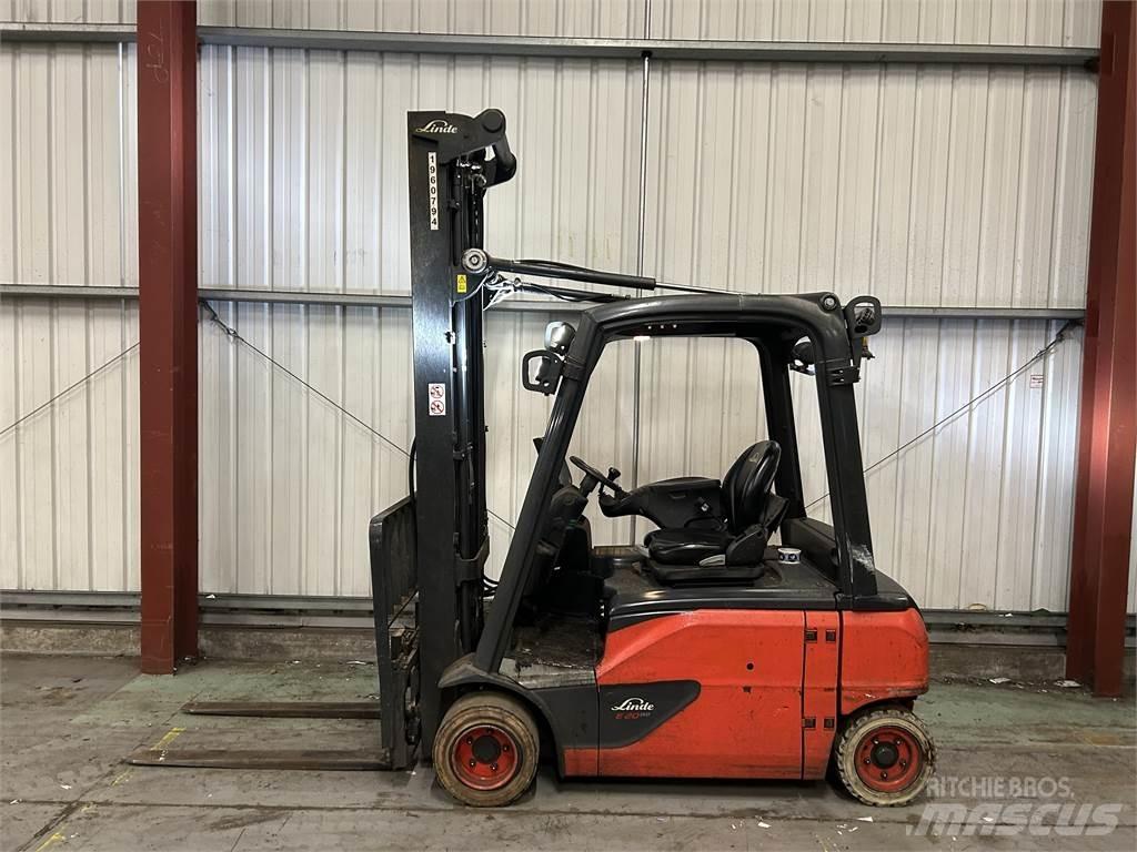 Linde E20PL-02 Elektro Stapler