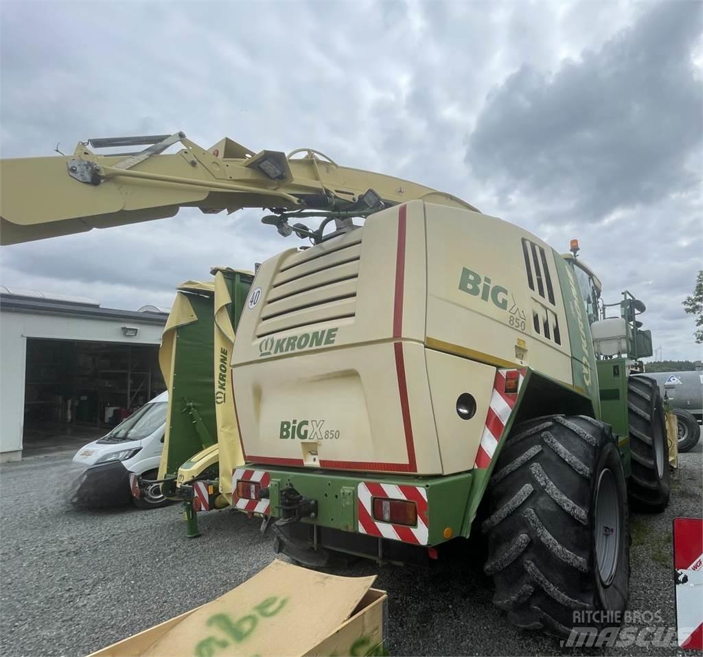 Krone BIG X850 Selbstfahrende Häcksler
