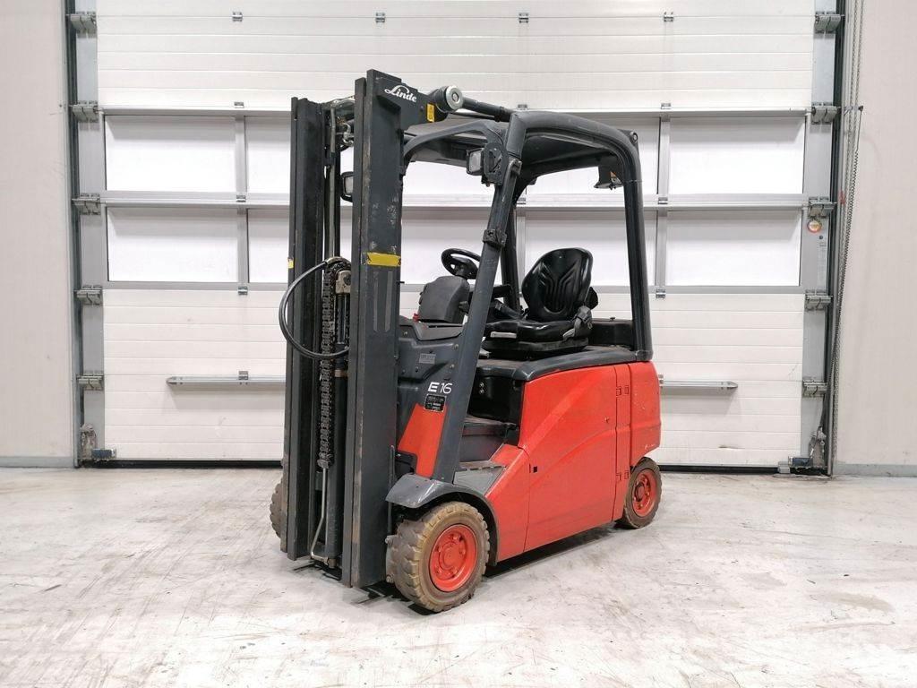 Linde E16PH-01 Elektro Stapler