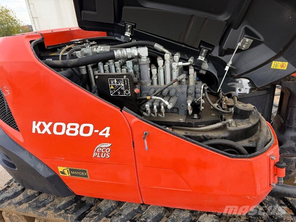 Kubota KX 080-4 Minibagger < 7t