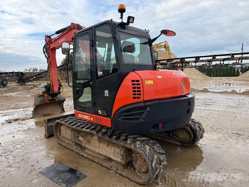 Kubota KX 080-4 Minibagger < 7t