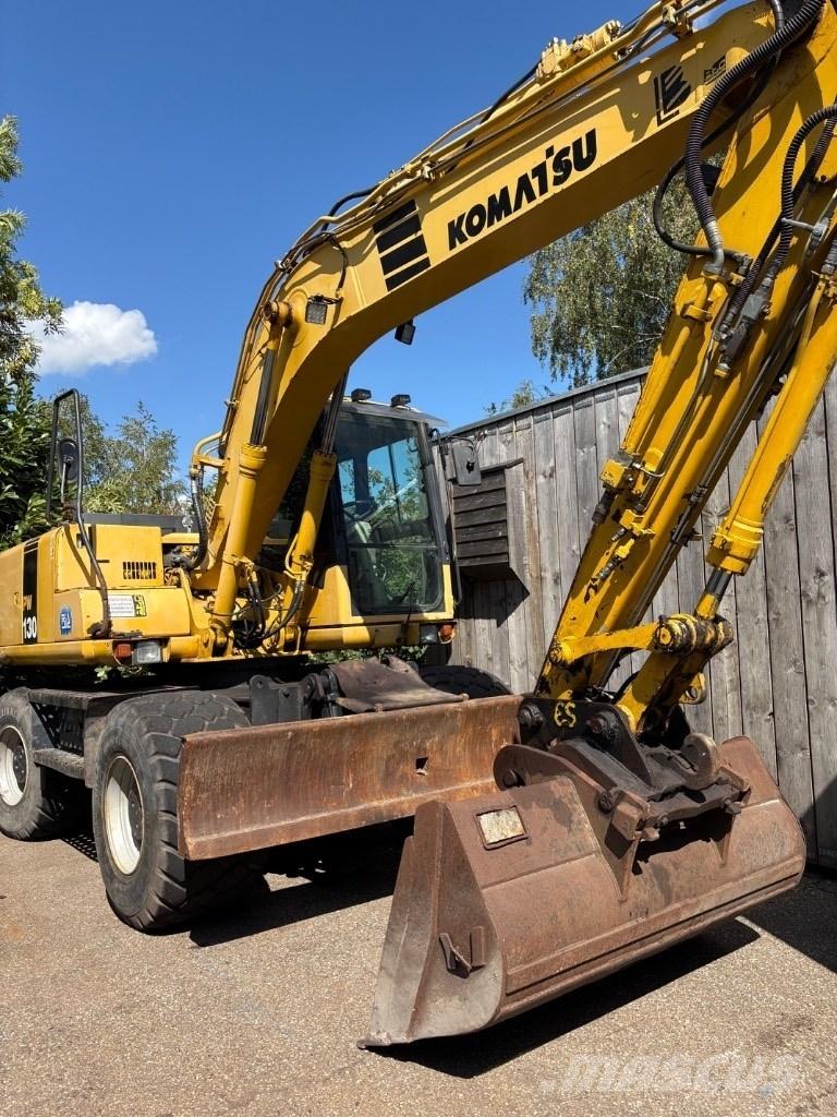 Komatsu PW 130-7K Mobilbagger