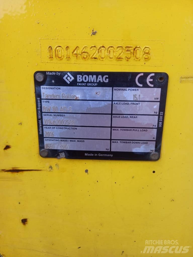 Bomag BW 80 AD-5 Tandemwalzen