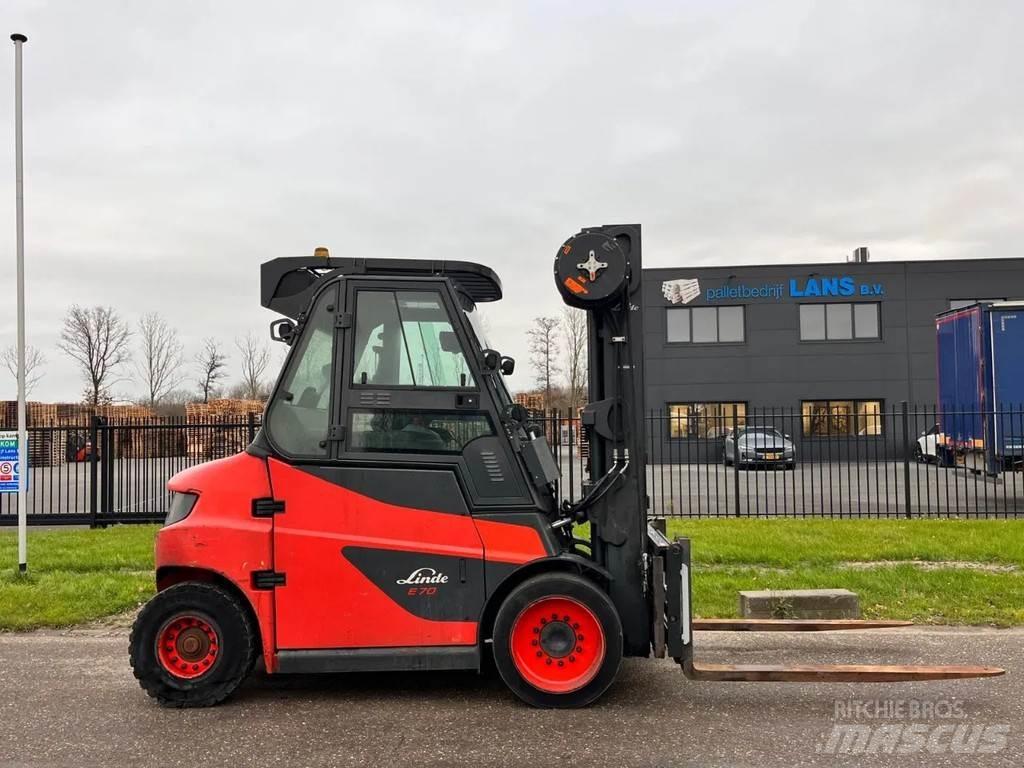 Linde E70-01 Elektro Stapler