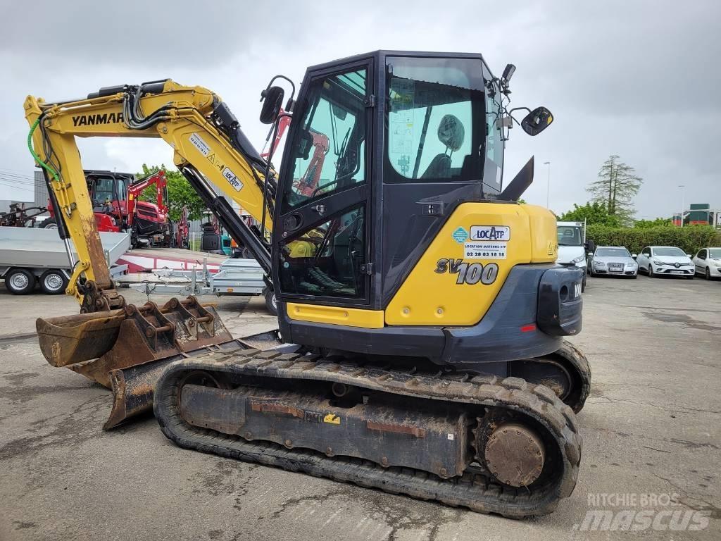 Yanmar SV100-2PB Midibagger  7t - 12t
