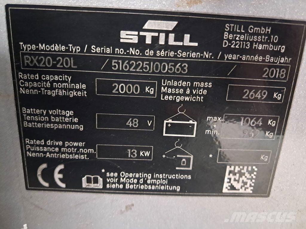 Still RX20-20L Elektro Stapler