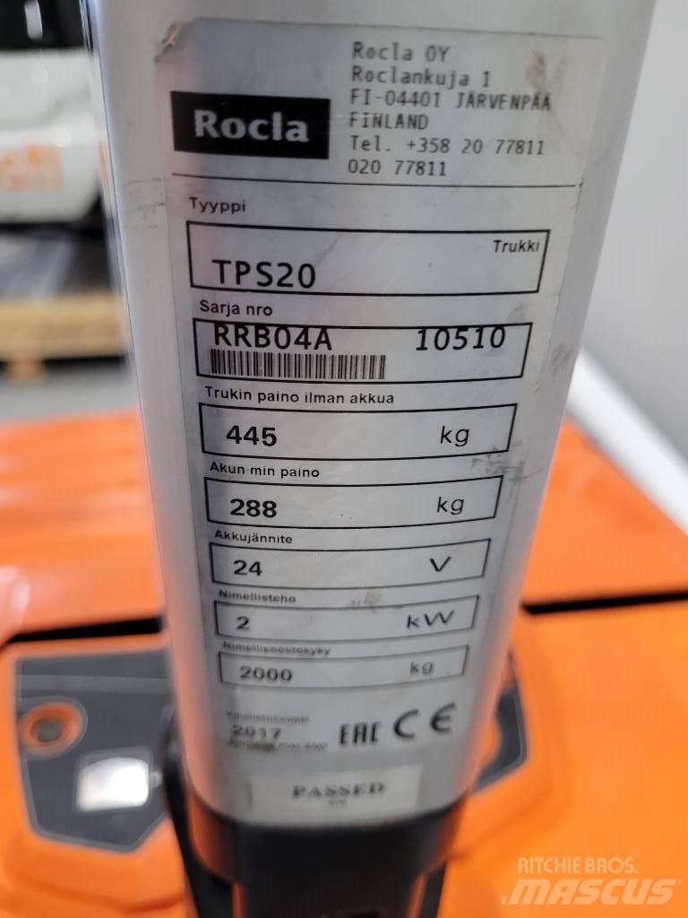 Rocla TPS20 Gabelstapler mit Fahrerstand