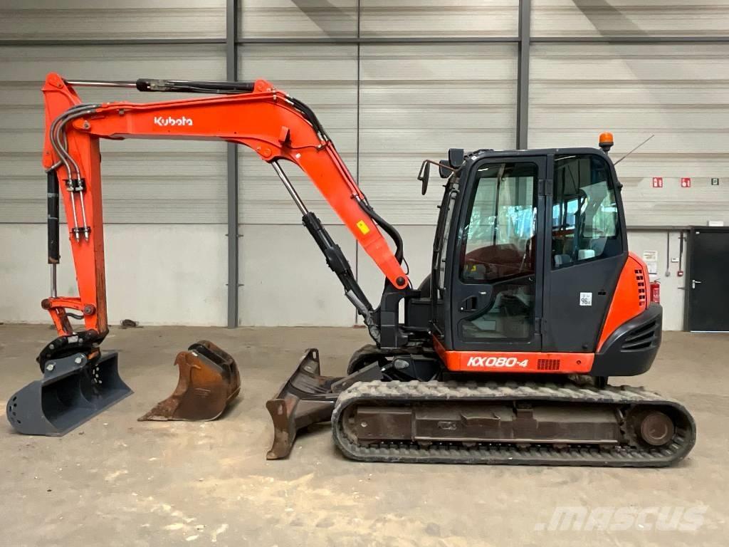 Kubota KX 080-4 Midibagger  7t - 12t