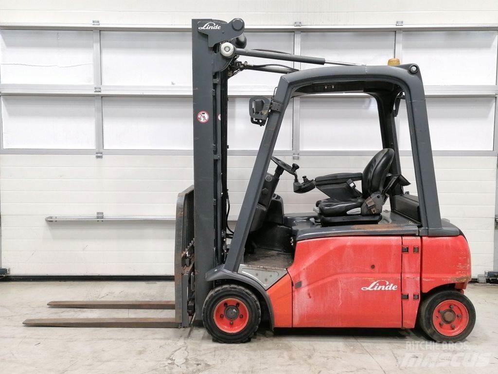 Linde E20PL-01 Elektro Stapler