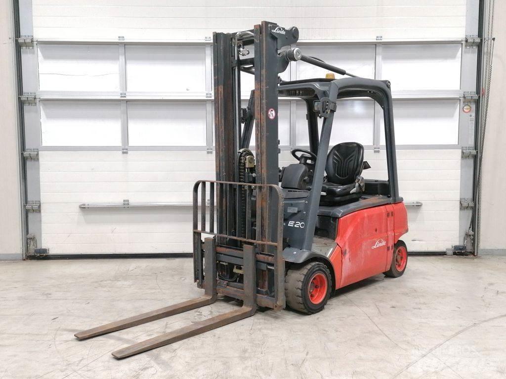 Linde E20PL-01 Elektro Stapler