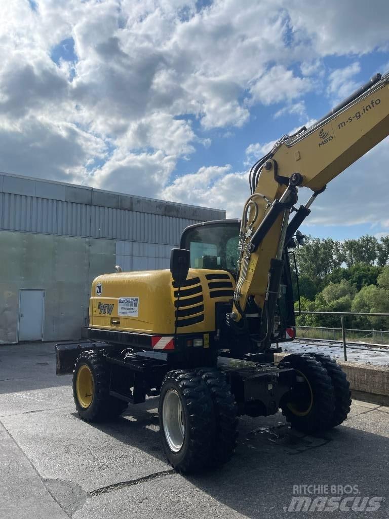 Yanmar B 95 W Mobilbagger