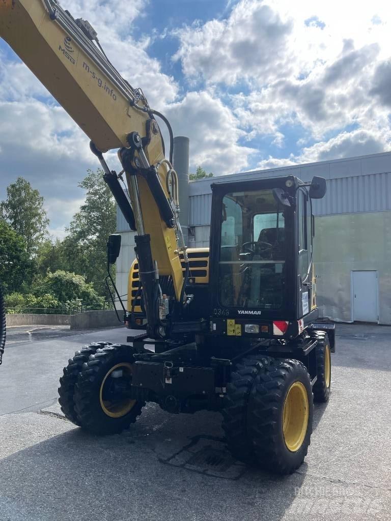 Yanmar B 95 W Mobilbagger