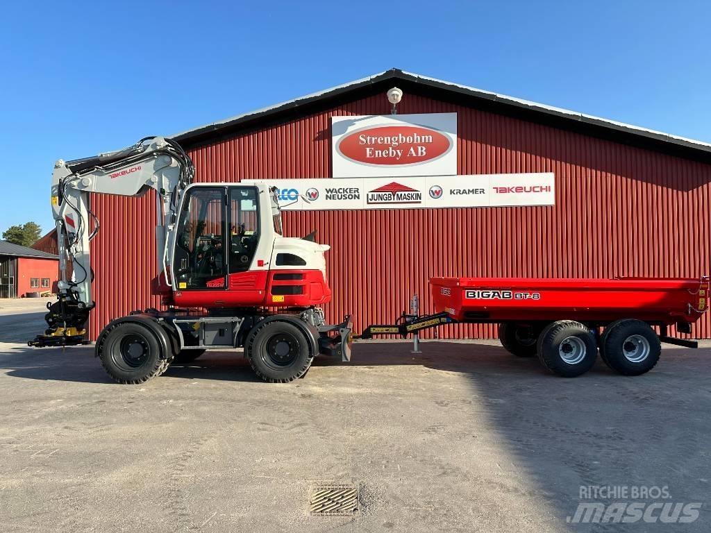 Takeuchi TB 395 W Mobilbagger