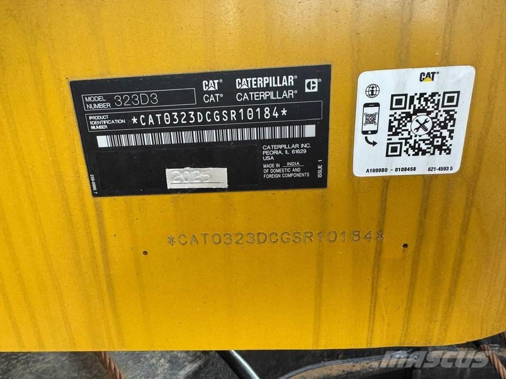 CAT 323D3 Raupenbagger
