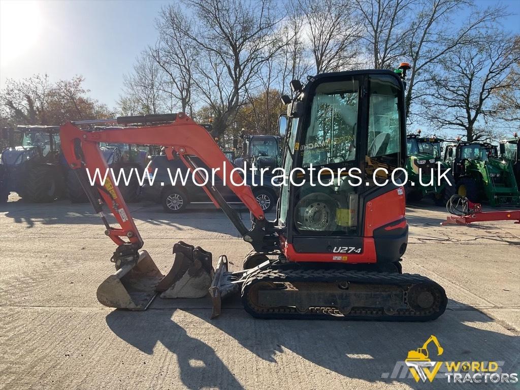 Kubota U 27-4 Minibagger < 7t