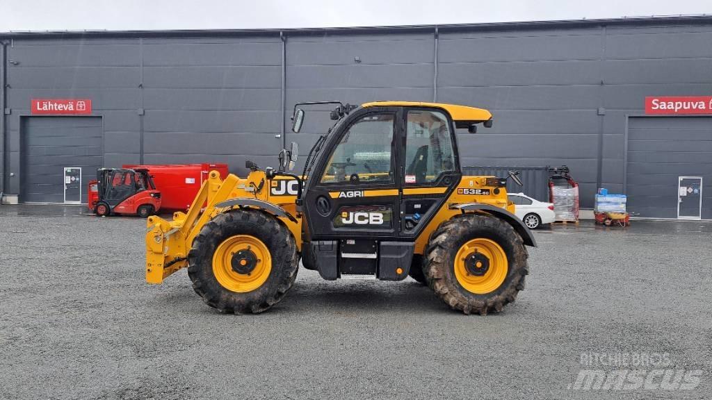 JCB 532-60 Agri Teleskoplader für Landwirtschaft