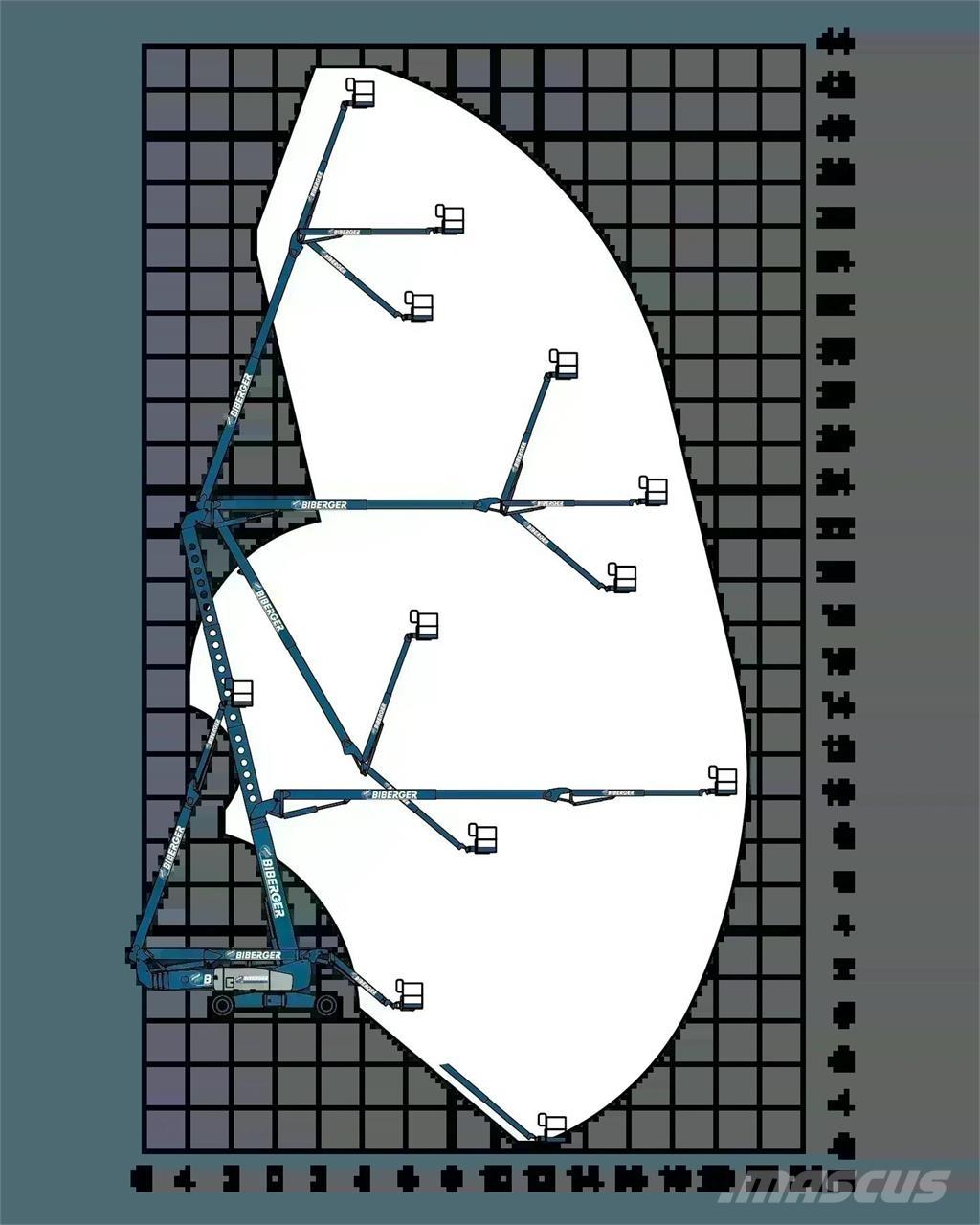 Genie ZX 135/70 Gelenkteleskoparbeitsbühnen