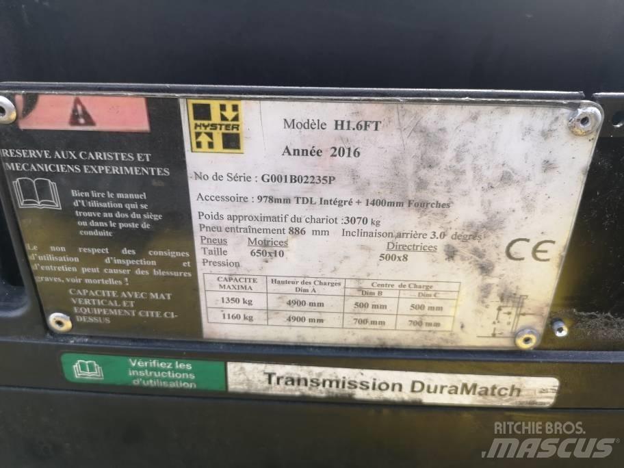 Hyster H 1.6 FT Gas Stapler