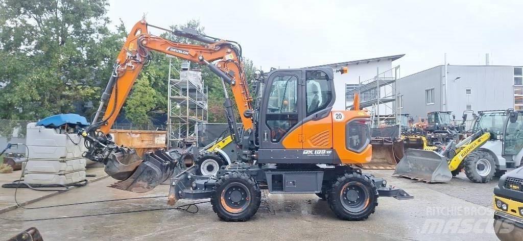Doosan DX 100 W-7 Mobilbagger
