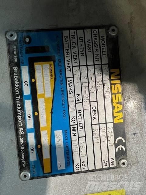 Nissan G1N1L20Q Elektro Stapler