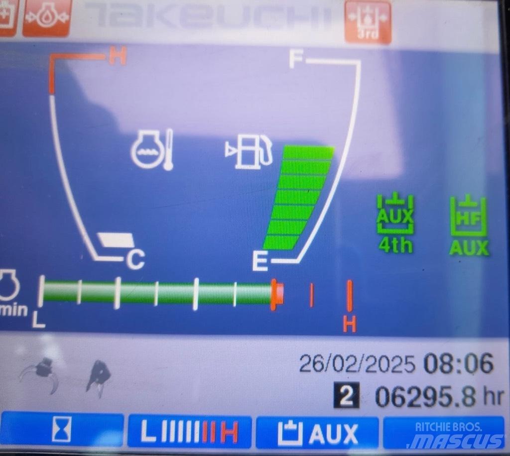 Takeuchi TB 260 Minibagger < 7t