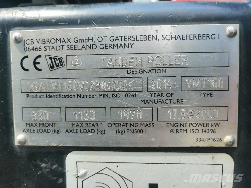 JCB Vibromax vmt 160 Tandemwalzen