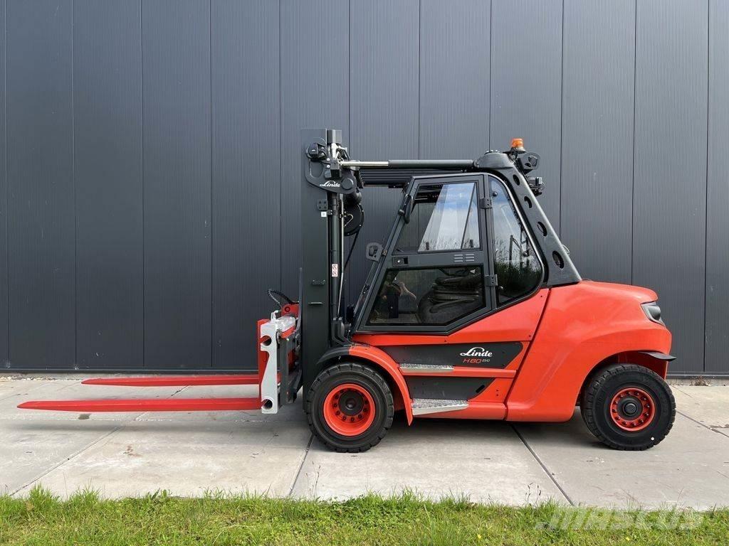 Linde H80D-03/900 Diesel Stapler