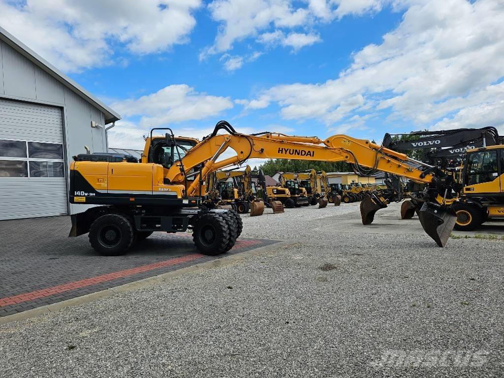 Hyundai 140 W 9 A Mobilbagger