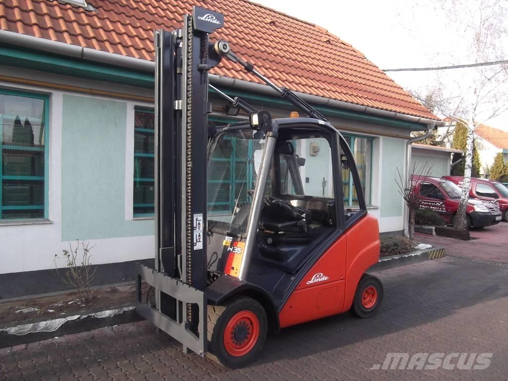 Linde H 35 D V-2917 Diesel Stapler